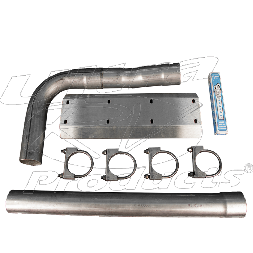 SS300TP Chevy/workhorse P30/p32 Tail Pipe Relocation Kit SuperSteer